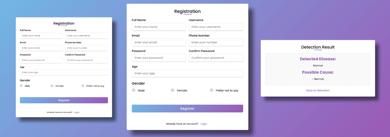 Blood Report Disease Diagnosis App