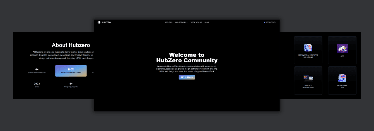 Hub Zero Website